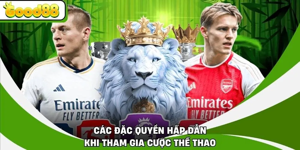 Các đặc quyền hấp dẫn khi tham gia cược thể thao