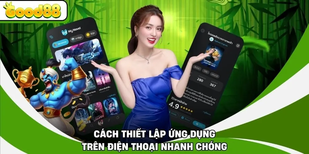 Cách thiết lập ứng dụng trên điện thoại nhanh chóng