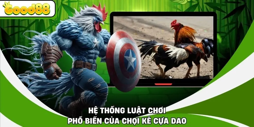Hệ thống luật chơi phổ biến của chọi kê cựa dao