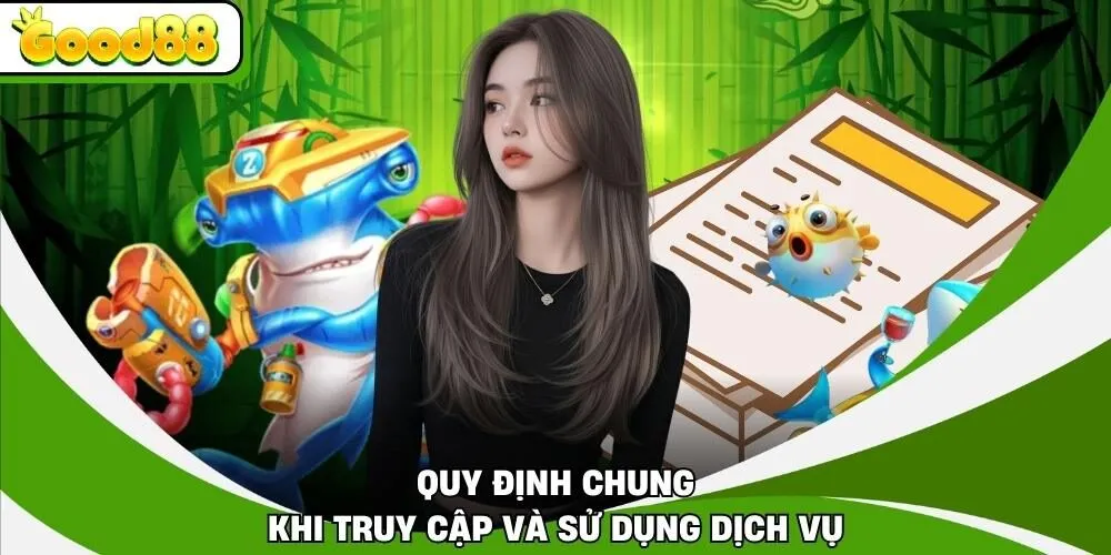 Quy định chung khi truy cập và sử dụng dịch vụ